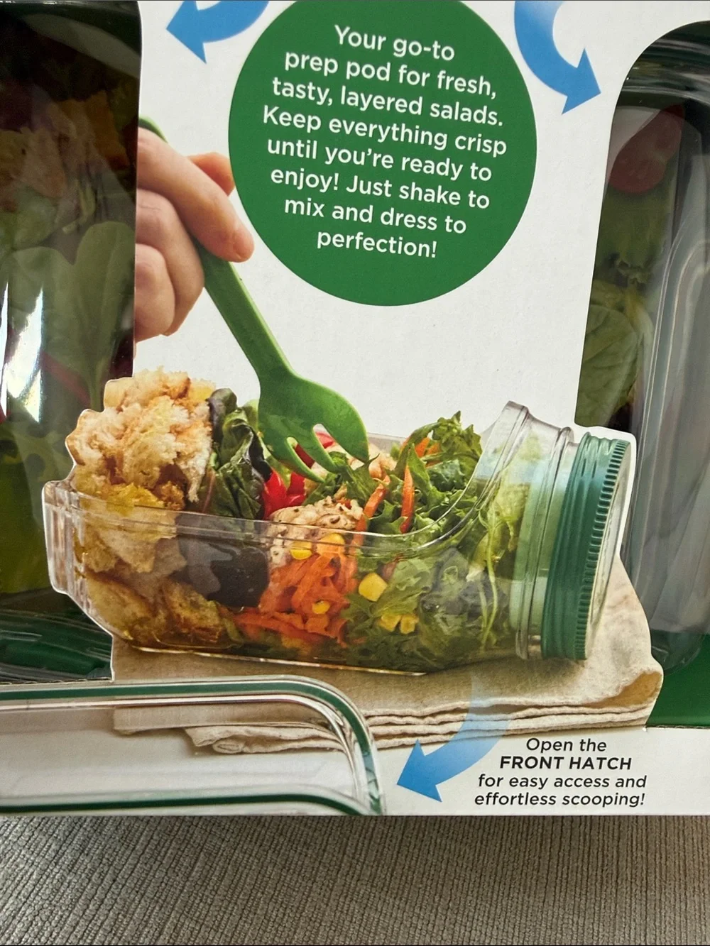 prepara 2 pack salad pods